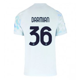 Inter Milan Matteo Darmian #36 Borta Kläder 2025-26 Kortärmad